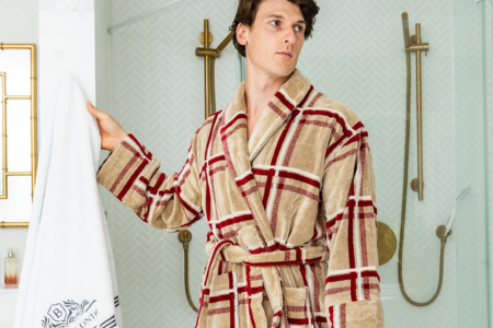Men's Luxury Turkish Cotton Terry Cloth Robe with Hood - Walmart.com